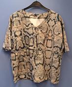 Caroline Biss snake print shirt dikke stof grijzig 38 45123