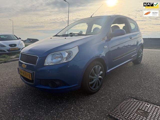 Chevrolet Aveo 1.2 16V LS Airco APK 10-2026 NAP Trekhaak, Auto's, Chevrolet, Bedrijf, Te koop, Aveo, ABS, Airbags, Airconditioning