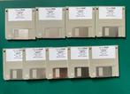 Diskettes beschreven, 9 stuks, Computers en Software, Vintage Computers, Ophalen of Verzenden