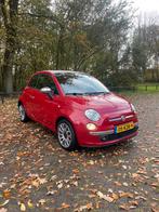 Leuke Fiat 500C 1.2 cabrio automaat nieuwe APK NAP Leer, Auto's, 4 cilinders, Cabriolet, Particulier, Parkeersensor