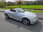 Mercedes SLK 1.8 SLK200 Automaat 2004 bruin leer, Auto's, Origineel Nederlands, Te koop, Zilver of Grijs, 163 pk