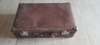 Vintage koffer, Sieraden, Tassen en Uiterlijk, Koffers, Ophalen, Gebruikt, Leer
