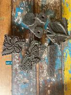 India stempel set van 5 stuks Indiase batik diverse 1-12, Verburgt Vintage, Houten stempel, Nieuw, Ophalen of Verzenden