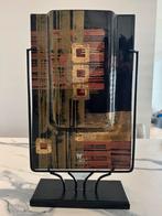 Designer vaas modern, Ophalen, Zo goed als nieuw, Glas, Minder dan 50 cm
