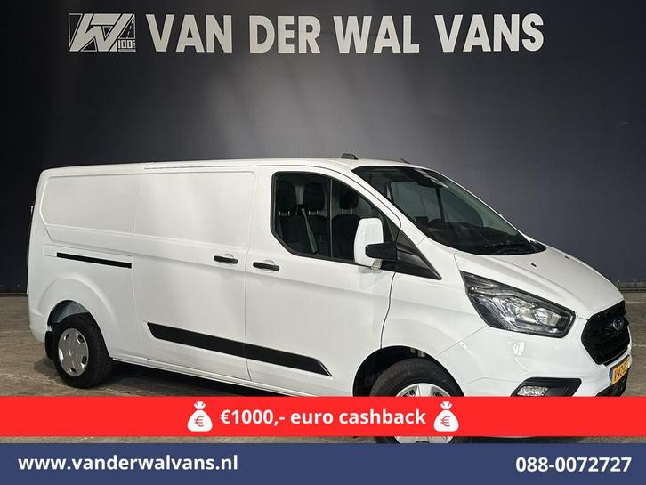 Ford Transit Custom 2.0 TDCI L2H1 Euro6 Airco | Apple Carpla, Auto's, Bestelauto's, Bedrijf, Te koop, ABS, Achteruitrijcamera