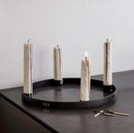 Nieuw van Ferm Living kandelaar twv € 119,00 per stuk!, Zwart, Nieuw, Ophalen of Verzenden, Metaal