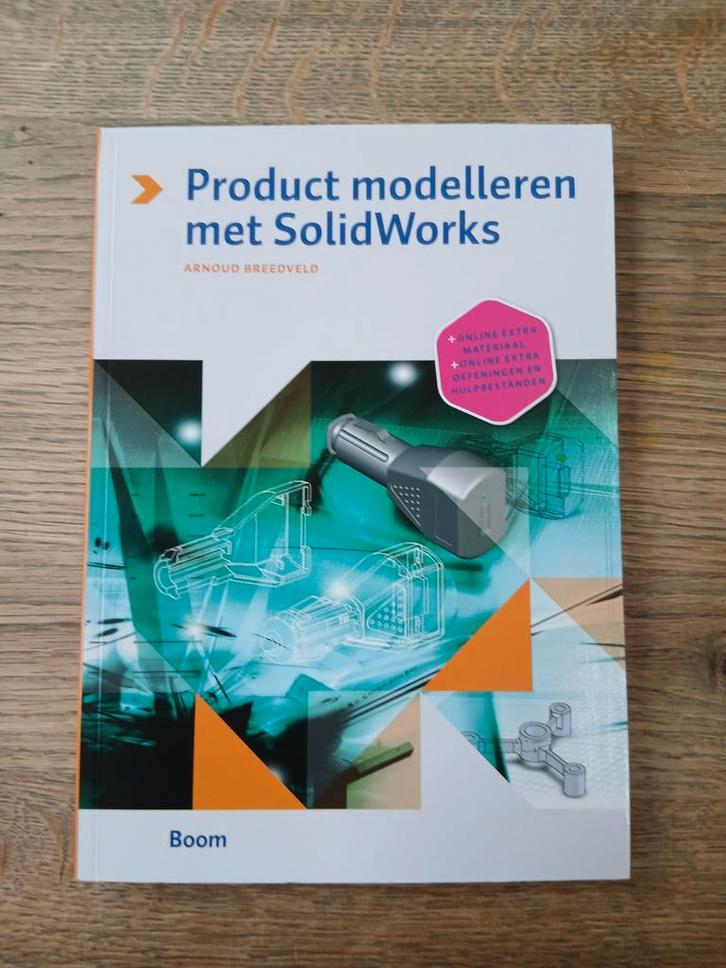Arnoud Breedveld - Product modelleren met SolidWorks, Boeken, Techniek, Nieuw, Bouwkunde, Ophalen of Verzenden