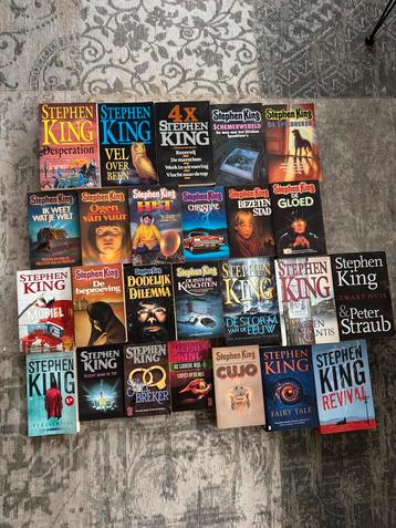 Stephen King Collectie - 25 Boeken beschikbaar voor biedingen