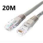 Cat5E UTP Netwerkkabel Grijs 20m, Ophalen of Verzenden, Nieuw