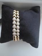 Armband roestvrijstalen, Sieraden, Tassen en Uiterlijk, Armbanden, Ophalen of Verzenden, Nieuw, Goud, Overige materialen
