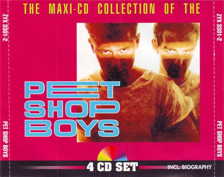 PET SHOP BOYS 4 CD THE MAXI CD COLLECTION OF THE, Cd's en Dvd's, Cd's | Pop, Gebruikt, 1980 tot 2000, Ophalen of Verzenden