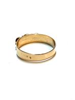 14k gouden ring met granaatsteen, Sieraden, Tassen en Uiterlijk, Ringen, 18 tot 19, -, -, Ophalen of Verzenden
