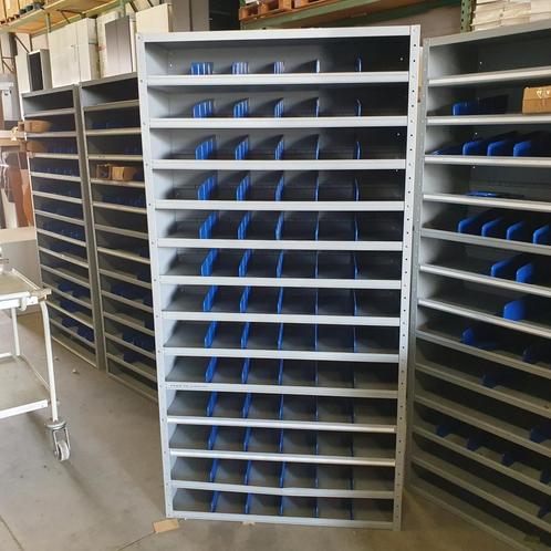 Vakkenkast met verdeling | 65 schots - 198x101x40 cm, Huis en Inrichting, Kasten | Overige, Gebruikt