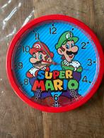 Super Mario Wandklok - Nieuwstaat!, Ophalen of Verzenden, Zo goed als nieuw, Analoog, Wandklok