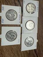 5 guldens willem II, Postzegels en Munten, Munten | Nederland, Ophalen, 1 gulden, Setje, Zilver