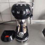 Te koop smeg koffiemachine + Délonghi koffie molen, Witgoed en Apparatuur, Koffiezetapparaten, Gebruikt, 10 kopjes of meer, Koffiemachine