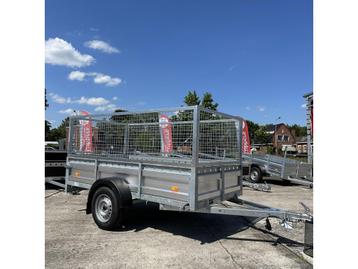 Vdm bakwagen 258x130 750kg ongeremd beschikbaar voor biedingen