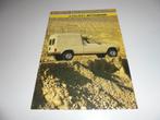 brochure Talbot bestelwagens  1985, Verzenden, Nieuw, Overige merken