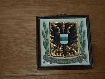 ANTIEKE TEGEL VAN DE PORCELEINE FLES GAAF beschikbaar voor biedingen