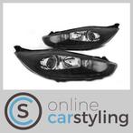 Koplampen Ford Fiesta MK7 LED DRL Zwart, Auto-onderdelen, -, -, Nieuw, Ophalen of Verzenden