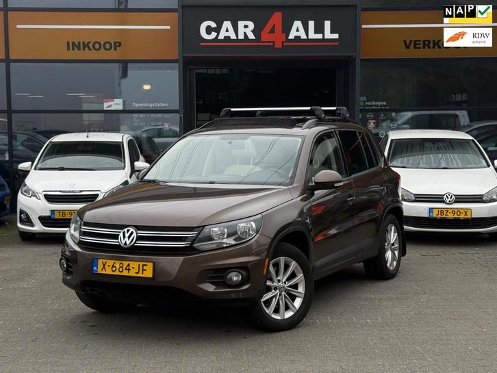 Volkswagen Tiguan 2.0 TSI Sport&Style 4Motion LEDER/PANO/CAM, Auto's, Volkswagen, Bedrijf, Te koop, Tiguan, 4x4, ABS, Achteruitrijcamera