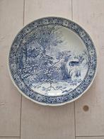Groot Delfts Blauw bord, Antiek en Kunst, Ophalen of Verzenden