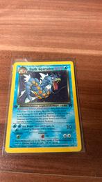 1st edition Dark Gyarados 8/82 holo, Hobby en Vrije tijd, Verzamelkaartspellen | Pokémon, Ophalen of Verzenden, Zo goed als nieuw