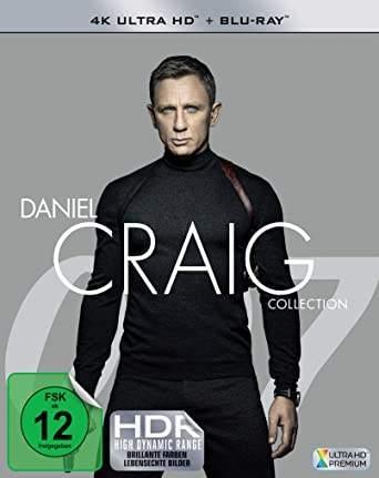 James Bond Daniel Craig Collection 4K UHD Nieuw Geseald., Cd's en Dvd's, Blu-ray, Nieuw in verpakking, Actie, Boxset, Ophalen of Verzenden