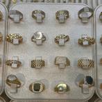 Gouden ringen robijn stenen heren nieuw, 20 of groter, Heer, Nieuw, Ophalen of Verzenden