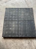 Rubberen tegels matten 6,5cm dik speeltoesteled ruim 6m2, Ophalen, Gebruikt, Rubber, 5 tot 10 m²