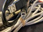 Nr.178: Computer kabels, Scart, USB2.0 A-B, USB3.0 A-B Alle, Ophalen of Verzenden, Zo goed als nieuw