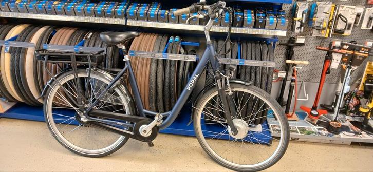 Popal E-bike Dames 54cm, Nieuwe achterband, Fietsen en Brommers, Fietsen | Meisjes, Gebruikt, Handrem, Versnellingen, Ophalen