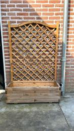 Houten plantenbak met klimrek, Tuin en Terras, Ophalen, Minder dan 3 meter, Hout, 1 tot 2 meter