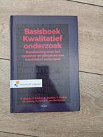 Annelien Boullart - Basisboek Kwalitatief Onderzoek, Boeken, Annelien Boullart; Ben Baarda; Esther Bakker; Mark Julsing, Ophalen of Verzenden