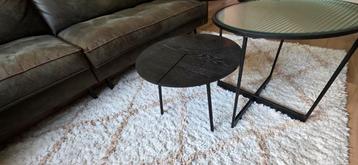 Salontafels rond (ook apart te koop)