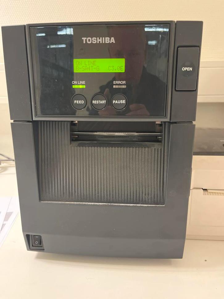 Toshiba B-SA4T-G Industriële Labelprinter, Zakelijke goederen, Kantoor en Winkelinrichting | Apparatuur en Telecommunicatie, Printer, Fax of Scanner