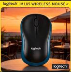 Logitech M185 muis Nieuw in verpakking!, Computers en Software, Muizen, Rechtshandig, Muis, Ergonomisch, Nieuw