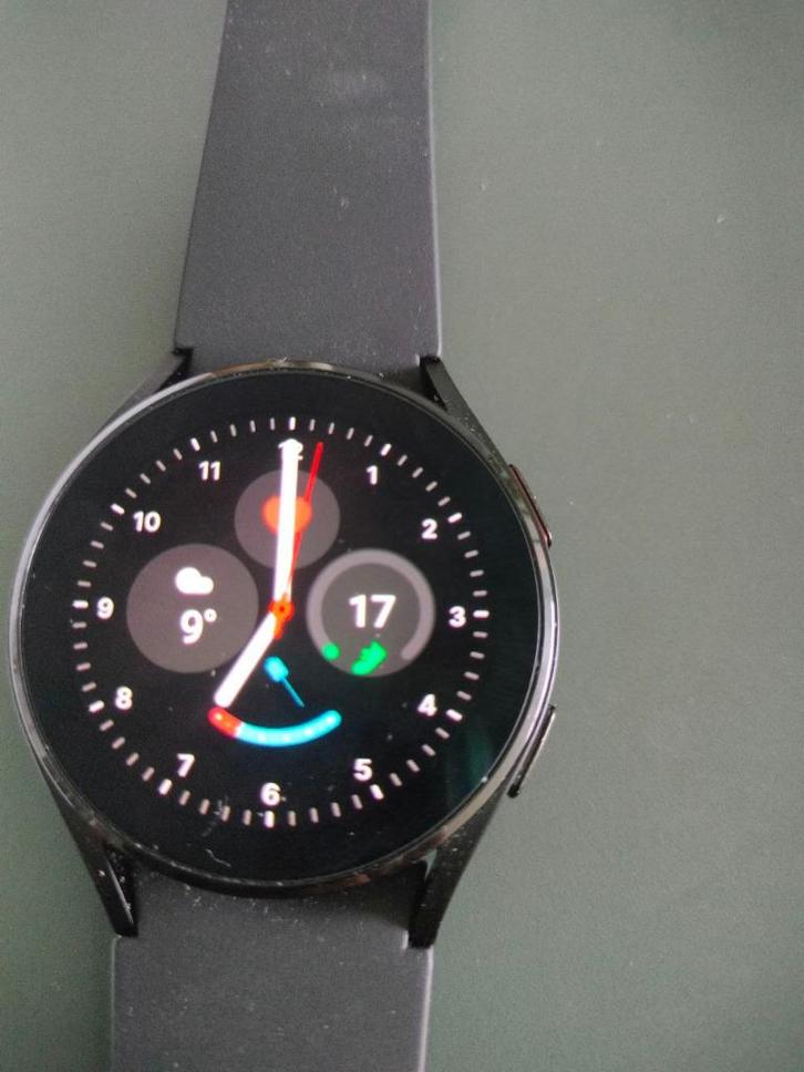 Smartwatch - Samsung Galaxy Watch4, Sieraden, Tassen en Uiterlijk, Smartwatches, Nieuw, Android, Zwart, Afstand, Calorieverbanding