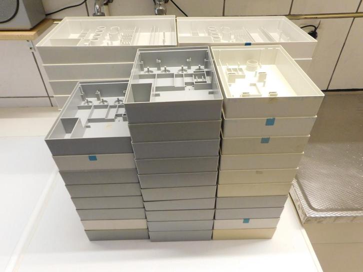 Fischertechnik opberg bakjes 250 en 500 diverse uitvoeringen, Kinderen en Baby's, Speelgoed | Bouwstenen, Gebruikt, Overige merken