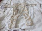 Ecru prematuur pakje met zachtgele vogeltjes Hema maat 44, Kinderen en Baby's, Babykleding | Prematuur, Jongetje of Meisje, Ophalen of Verzenden