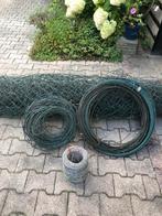 Geplastificeerd Gaas 8 meter en draad ., Ophalen, Gebruikt, Minder dan 10 meter, Gaas