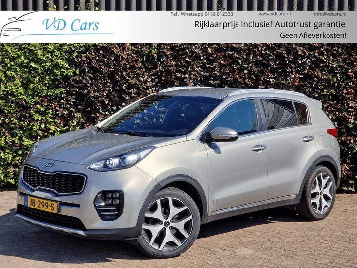 Kia Sportage 1.6 T-GDI 4WD GT-Line First Edition AUTOMAAT*Tr, Auto's, Kia, Bedrijf, Te koop, Sportage, 4x4, ABS, Achteruitrijcamera