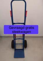 Gratis steekwagen gezocht regio Arnhem Zuid, Ophalen