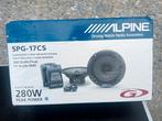 Alpine 280 watt 70 rms composet 17 cm, Ophalen, Zo goed als nieuw