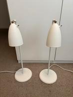 2 Witte Nachtlampjes, Ophalen, Zo goed als nieuw, Metaal, Minder dan 100 cm