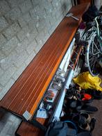 2 side tafels, Huis en Inrichting, Tafels | Sidetables, Ophalen, 200 cm of meer, Zo goed als nieuw, 25 tot 50 cm