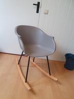 Scandinavische schommelstoel, Huis en Inrichting, Stoelen, Ophalen, Gebruikt, Wit, Eén