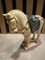 Táng Dynasty the franklin mint  porseleinen paard, Verzenden, Zo goed als nieuw, Dier