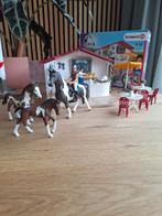 Schleich 42519 Paardencafé - Complete Set!, Ophalen of Verzenden, Zo goed als nieuw, Complete set