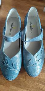 Denim kleurige schoenen., Kleding | Dames, Schoenen, Schoenen met lage hakken, Blauw, Nieuw, Ophalen of Verzenden